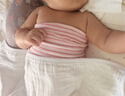 babycare婴儿护肚围新生儿童宝宝护肚子脐带防着凉保暖紫色2条装17×24 实拍图