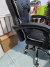 奥伦福特 电脑椅办公椅子电竞椅家用人体工学椅老板椅主播靠背椅皮革转椅 工学椅-黑+搁脚+乳胶【二代】 实拍图