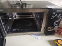 格兰仕（Galanz）微波炉烤箱一体机 平板式不锈钢内胆23升大容量家用光波炉机械旋钮操作简单G80F23SP-M8(S0) 实拍图