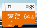 爱国者（aigo）64GB TF（MicroSD）存储卡 U3 A1 V30 4K 监控摄像头 行车记录仪专用高速内存卡 T1 读速100MB/s  实拍图