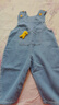 儿童牛仔背带裤男宝宝春秋装2026款男童女童连体牛仔长裤婴儿裤子 宝蓝色 恐龙牛仔背带裤 90 （22-28斤) 实拍图
