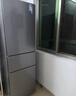 美的（Midea）220L三门冰箱灰色租房家用客厅宿舍小型冰箱三开门三温低耗省电低音运行BCD-220TM 实拍图