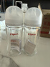 贝亲（Pigeon）玻璃奶瓶宽口径防胀气240ml L号奶嘴 6月+ AA188  实拍图