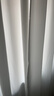 铭聚布艺幻影纱帘 透光不透人客厅阳台挂钩窗帘白色窗纱3米宽*2.5米高1片 实拍图