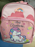 艾欣儿 幼儿园书包女小班中大班时尚卡通动漫三3-6岁儿童小学生男女孩超轻减负护脊小背包 粉色小马图案 实拍图