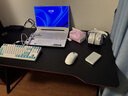 奥伦福特  电脑桌台式家用电竞游戏桌办公书桌简约书房写字桌子 碳纤维纹路单桌-120*60 升级款电竞桌 实拍图