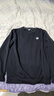 361°卫衣男装秋冬季长袖运动服休闲跑步圆领宽松上衣服652334801D-6 实拍图