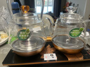 金灶（KAMJOVE）多功能自动底部上水电热水壶烧水壶玻璃煮茶器喷淋式煮茶壶烧茶壶 0.8L H-9A 晒单实拍图