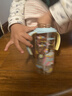 贝亲（Pigeon）自然成长翻盖直饮吸管 大童奶瓶330ml 马戏团 18月+ AA279 实拍图
