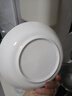 斯凯绨（Sky Top）陶瓷盘子骨瓷碟子深菜盘纯白餐盘家用酒店餐具套装7.5英寸饭盘4件 实拍图