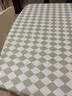 米华 防水防油免洗pvc桌布 防烫台布茶几餐垫 90*140厘米 大绿格 实拍图