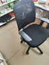 得力（deli）4900SP人体工学靠背电脑椅 舒适后仰办公椅 可升降舒棉坐垫 黑 实拍图