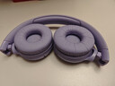 JBLTUNE520BT头戴式蓝牙无线耳机 通话降噪耳机耳麦 手机电脑笔记本耳机 紫色 实拍图