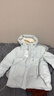 雪中飞羽绒服女短款马卡龙色连帽面包服2025冬新款廓形显瘦保暖 冰川蓝|5338 XL /170/92A 实拍图