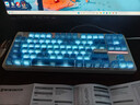 前行者【立省15%】X87Pro/Ultra无线机械键盘有线蓝牙三模gas客制化游戏电竞磁轴办公专用侧刻电脑笔记本 冰川蓝HEPro有线-龙吟轴-RT0.001 实拍图