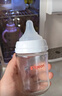 贝亲（Pigeon）新生儿 防胀气宽口径玻璃奶瓶160ml SS号奶嘴 0个月+ AA260 实拍图