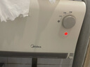 美的（Midea）【浴室新贵】暖风机浴室/台壁两用取暖器/石墨烯极速升温/节能小太阳抗菌过滤低噪音可移动HFS20XQ 实拍图
