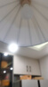 FSL佛山照明餐厅等吊灯简约灯奶油风创意客厅卧室灯单头白色款50259 实拍图