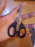 剪刀办公家用缝纫不锈钢手工刀学生剪子盆景剪刀修枝剪园艺工具 锋利又耐用【2把装】 实拍图