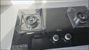 美的（Midea）【液化气/煤气罐】燃气灶双灶家用5.0KW大火力黑晶宽面板台嵌两用双灶Q330 实拍图