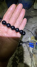 石玥珠宝精品16mm天然黑曜石手串本命年佛珠转运珠水晶手链男女士款礼物 实拍图
