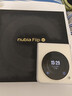 努比亚（nubia）国民小折叠Flip  12GB+256GB 奶茶色 高通骁龙芯片 5000万后置主摄 5G手机 国家补贴 实拍图