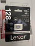 雷克沙（Lexar）128GB TF（MicroSD）存储卡 C10 U3 行车记录仪内存卡 监控高耐卡 7x24小时全天录制 兼容多车型 实拍图
