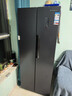 上菱447升对开门冰箱双开门 宽70厘米一级能效变频风冷家用电冰箱以旧换新BSE447PWL 实拍图
