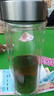 希诺（heenoor）双层玻璃杯高档商务办公车载水杯男家用透明泡茶杯子 345mL 实拍图