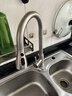 京东京造 厨房水龙头 抽拉式洗菜盆龙头 304不锈钢360°旋转冷热水3功能 实拍图