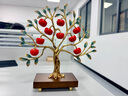 诺诗曼新年礼物送客户幸福苹果树摆件客厅办公室酒柜装饰品乔迁新居搬家 实拍图