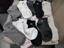 FitonTon10双男士袜子秋冬季袜子男短袜10A抗菌防臭运动短筒吸汗棉中筒袜 实拍图