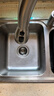 京东京造 厨房水龙头 抽拉式洗菜盆龙头 304不锈钢360°旋转冷热水3功能 实拍图