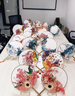 墨里莱扇子DIY团扇教师节礼物手工制作材料包永生花干花手工活动作品成人工艺品自己做团建暖场 DIY材料包-芬芳 实拍图