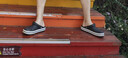 卡骆驰（CROCS）贝雅卡骆班洞洞鞋|205089 黑色/白色-066   44 (280mm)   实拍图