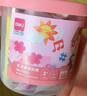 得力（deli）橡皮泥无毒儿童食品级幼儿园专用彩泥24色12色diy手工桶装玩具套装模具黏土超轻粘土 【基础款】12色/蓝桶/送4件套 实拍图