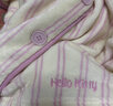 野兽派家居（tbh）宋雨琦同款三丽鸥Hello Kitty法兰绒家居服套装冬季可外穿睡衣女 Hello Kitty法兰绒家居服 奶白条纹 M 实拍图
