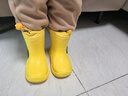 牧萌儿童雨鞋男童女童防水立体宝宝防滑耐磨卡通雨靴 挖掘机恐龙 16码 实拍图