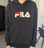 FILA斐乐官方情侣款连帽卫衣秋季休闲宽松针织长袖上衣 实拍图