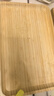 佳人天铖 木质托盘创意披萨竹木茶盘胡桃色日式家用蛋糕实木水杯盘子 楠竹长方盘30*20*2cm 原色 实拍图