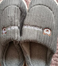 俞兆林（YUZHAOLIN）棉拖鞋男女冬季居家保暖棉拖鞋 YG307 实拍图
