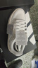 adidas ENTRAP美式校园风运动少年感复古篮球风板鞋男女阿迪达斯 米白色/灰色   40 实拍图