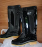 回力雨鞋男高筒户外雨天防水防滑胶鞋耐磨钓鱼洗车雨靴套鞋827黑高40 实拍图