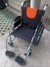 鱼跃 (yuwell)手动轮椅车H062折叠老人轻便免充气铝合金旅行手推代步 实拍图