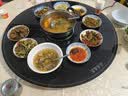 志高（CHIGO）火锅电动暖菜板热菜板电磁炉电陶炉旋转餐桌转盘饭菜保温热菜神器家用多功能分区控温 100CM 2200W电磁炉火锅 | 电动旋转 实拍图