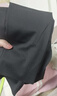 浪莎无尴尬线鲨鱼裤女打底裤高腰可外高弹提臀骑行瑜伽裤 灰色 XL 实拍图