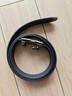 【已售100w】男士皮带贴皮无牙自动扣腰带男青年简约商务休闲裤带 黑色无牙航B 实拍图