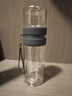 富光双层玻璃杯 高硼硅玻璃泡茶杯子 茶水分离杯 男女士办公水杯240ml 实拍图
