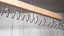 实木吊带衣架多功能内衣背心收纳实木8钩衣架波浪衣架 原木色1个 实拍图