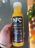 农夫山泉100%纯果汁NFC橙汁300ml*10瓶整箱鲜果饮料过年年货礼盒 实拍图